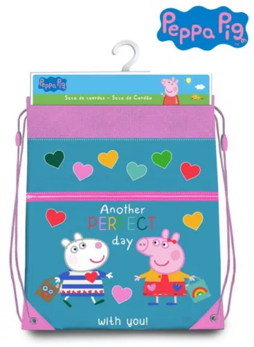 webkids  iskolaszer peppa perfect day tornazsak