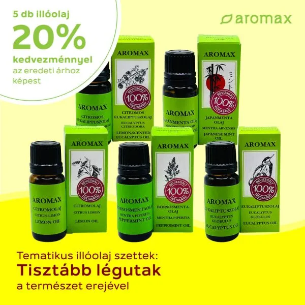 Tisztább légutak szett – Aromax