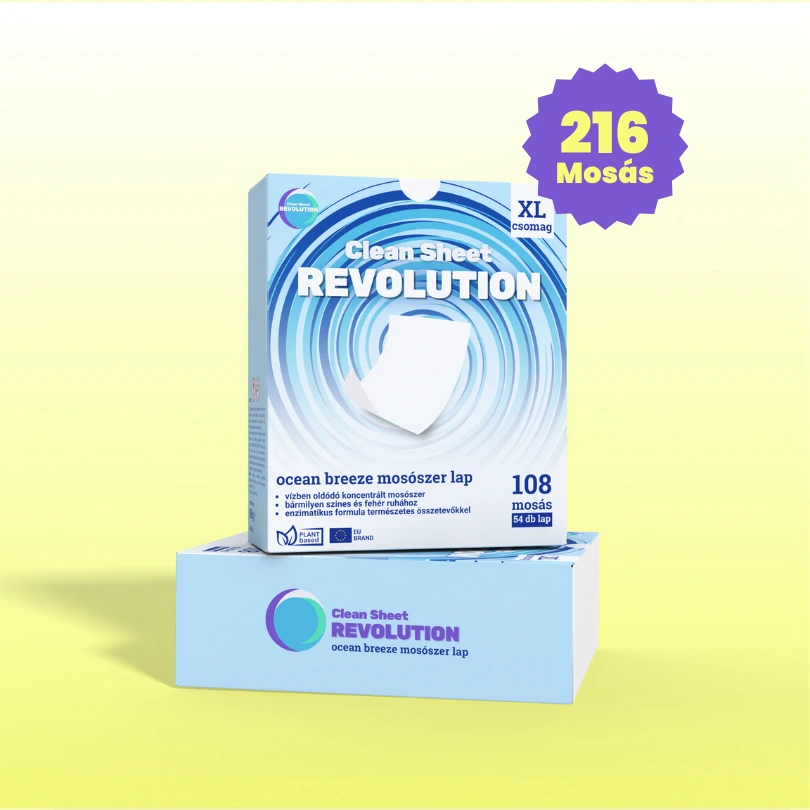 Mosolap Clean Sheet Revolution Ocean Breeze Dupla Csomag Szines Ruhakhoz 216